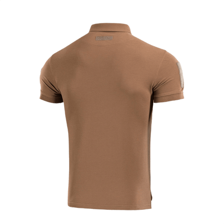 M-Tac Tactical Polo Shirt 65/35 set fra ryggen med velcro-paneler på ærmerne til patches. Perfekt til politi og sikkerhedspersonale.