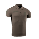 M-Tac Tactical Polo Shirt 65/35, designet til politiuniformer med bomuld og polyester, velcro-paneler til patches, komfortabel og holdbar.