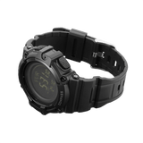 M-Tac Tactical Ur med Kompas 2233 i robust sort design, ideel til outdoor og taktisk brug, med kompas og LED-baggrundsbelysning.