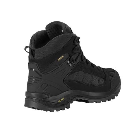 M-Tac Taktiske Demi-Season Støvler Pro Line med holdbar suede og Cordura, Vibram-sål for greb og stabilitet i sort design.