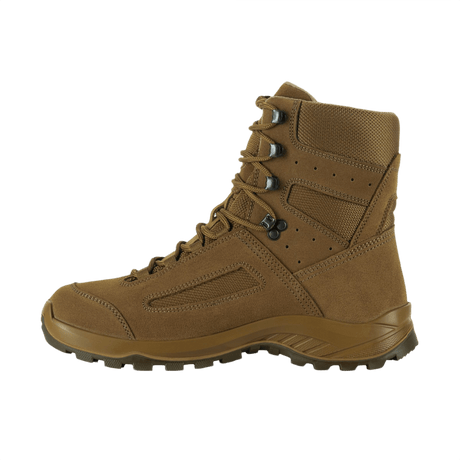 M-Tac Taktiske Sommerstøvler i ruskind og Cordura® mesh, designet til komfort og holdbarhed i varme og udfordrende miljøer.