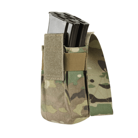 M-Tac taske til 2 magasiner i robust Cordura materiale, velegnet til militær og politi brug, højkvalitet 500d og 1000d.