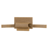 M‑Tac Tourniquet Pouch Elastic Gen.5 i Cordura 500D, tan farve, designet til taktisk brug med hurtig adgang og sikker fastgørelse.