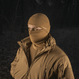 M-Tac Tube Scarf Polartec halstørklæde og maske, holdt varm i naturen, fremhæver det multifunktionelle design og Polartec® fleece materiale.