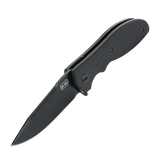 M-Tac Outdoor & Militær foldekniv - Type 6 med skarp klinge og sort G10-komposit håndtag, ideel til EDC-brug