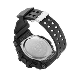 M-Tac Tactical Ur 2037 med robust design og stålbagcover, vandmodstand 5ATM, set bagfra med justerbar sort rem.