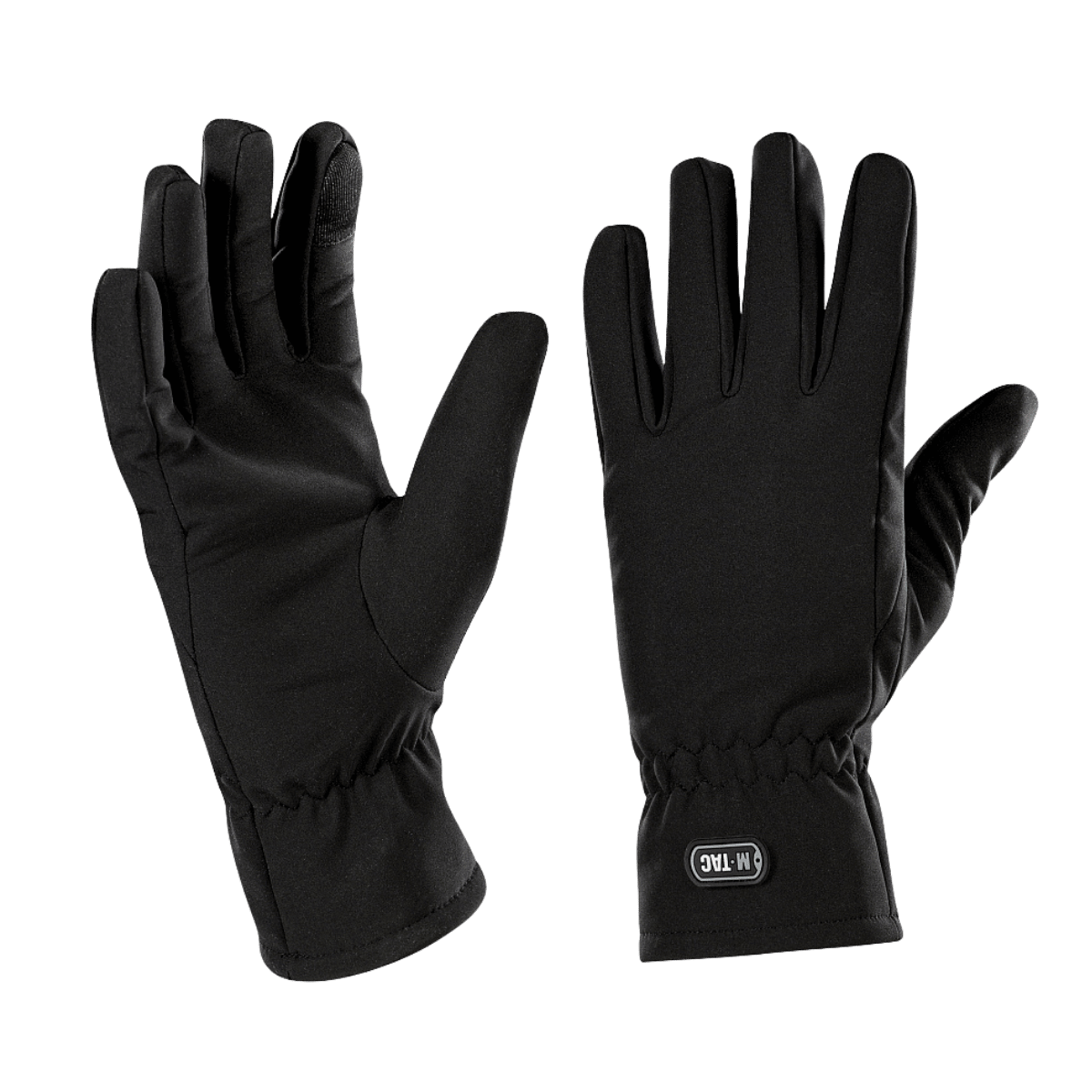 M-Tac Vinterhandsker Soft Shell i sort, let og funktionel til beskyttelse mod dårligt vejr, erstatter flere lag for maksimal komfort. Moderne design.