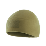 M-Tac Watch Cap Elite Fleece Beanie Hat Velcro i varm fleece med velcro-panel, perfekt til taktisk brug og vinteraktiviteter.