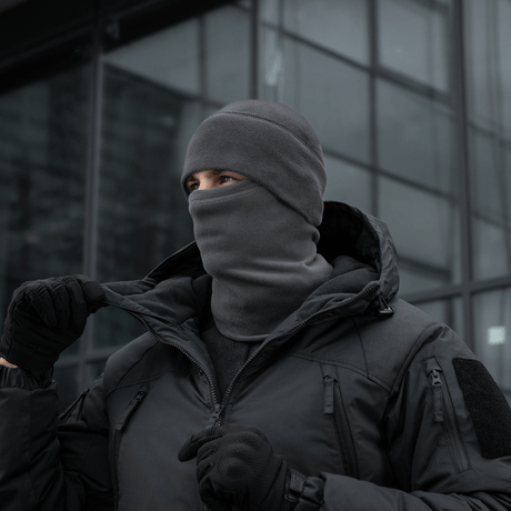 M-Tac Polartec Lang Tubehalstørklæde i brug udendørs