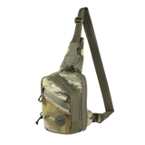 M-Tac Sling Pistol Taske Elite Hex med Velcro i camouflagemønster med justerbar skulderrem og frontvelcro til patches.
