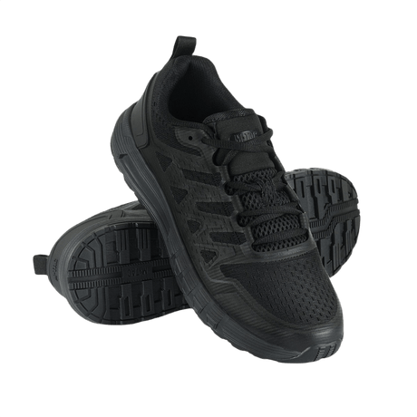 Sort M-Tac Tactical Summer Sport Sneakers til varmt vejr, høj komfort, åndbar, gummiforstærkning, slidstærk sål.
