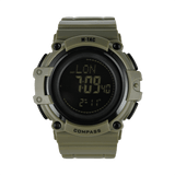 M-Tac Tactical Ur med Kompas 2233 i robust ABS-plastik med LED-baggrundsbelysning og kompas, ideelt til taktisk og outdoor brug.