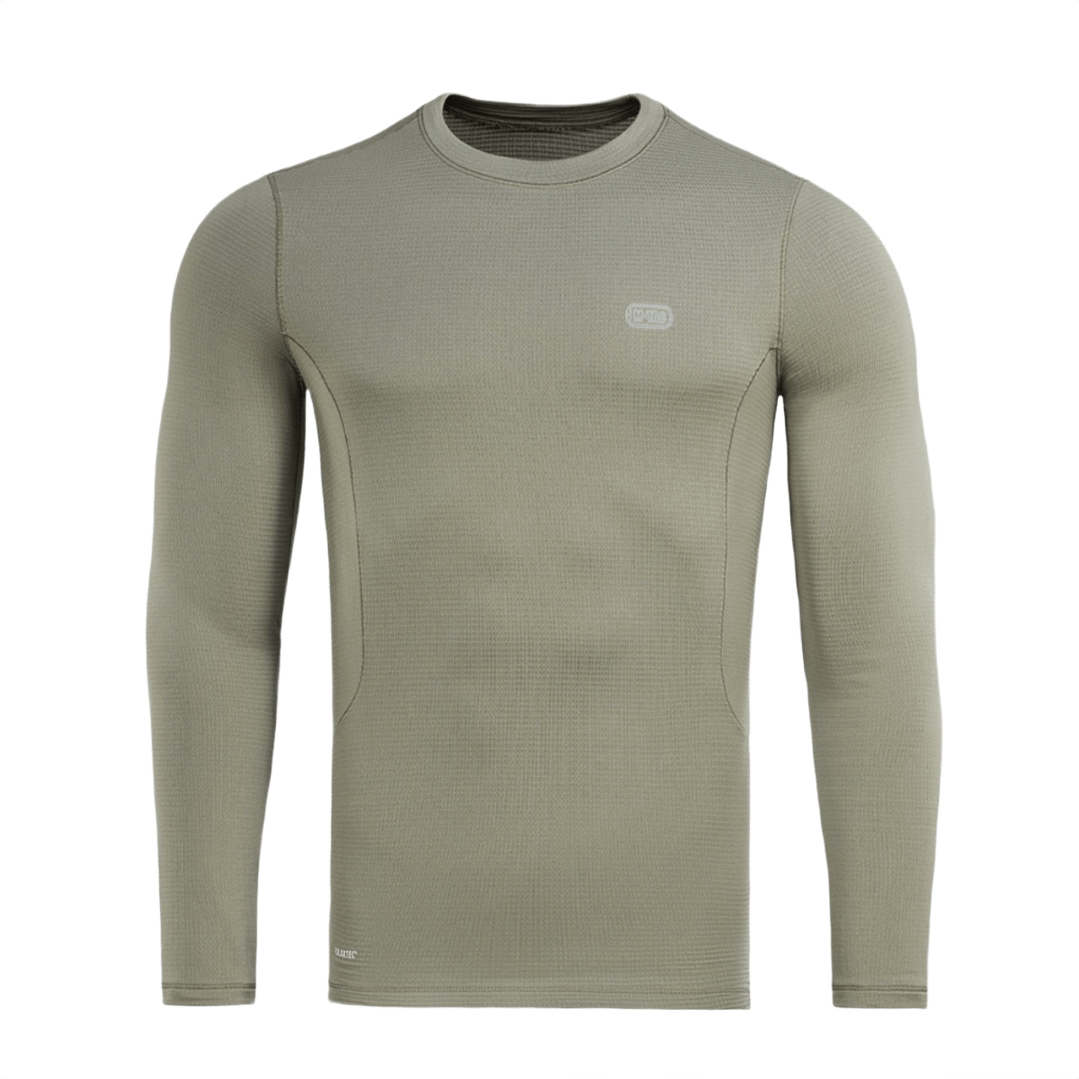 M-Tac Thermal Shirt Polartec Vinter Baselayer Vent i grå, lavet af Power GRID® materiale, ideel til vinter og lavsæson.
