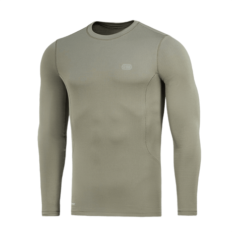 M-Tac Thermal Shirt Polartec Vinter Baselayer Vent i grå, lavet af Power GRID® materiale for optimal komfort og termoregulering.