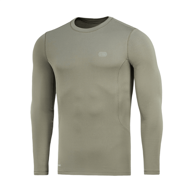 M-Tac Thermal Shirt Polartec Vinter Baselayer Vent i grå, lavet af Power GRID® materiale for optimal komfort og termoregulering.