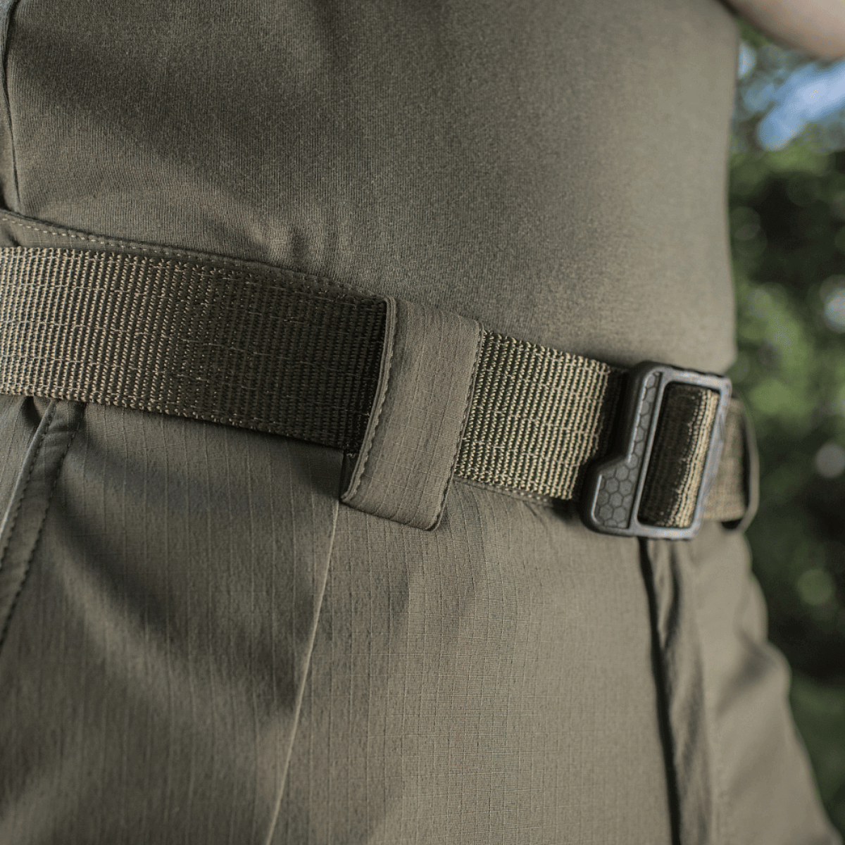 M-Tac Bukser Sahara Flex Light med bælte, let og åndbart design for sommer.