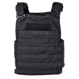 Elite Armor Plate Carrier i sort set bagfra