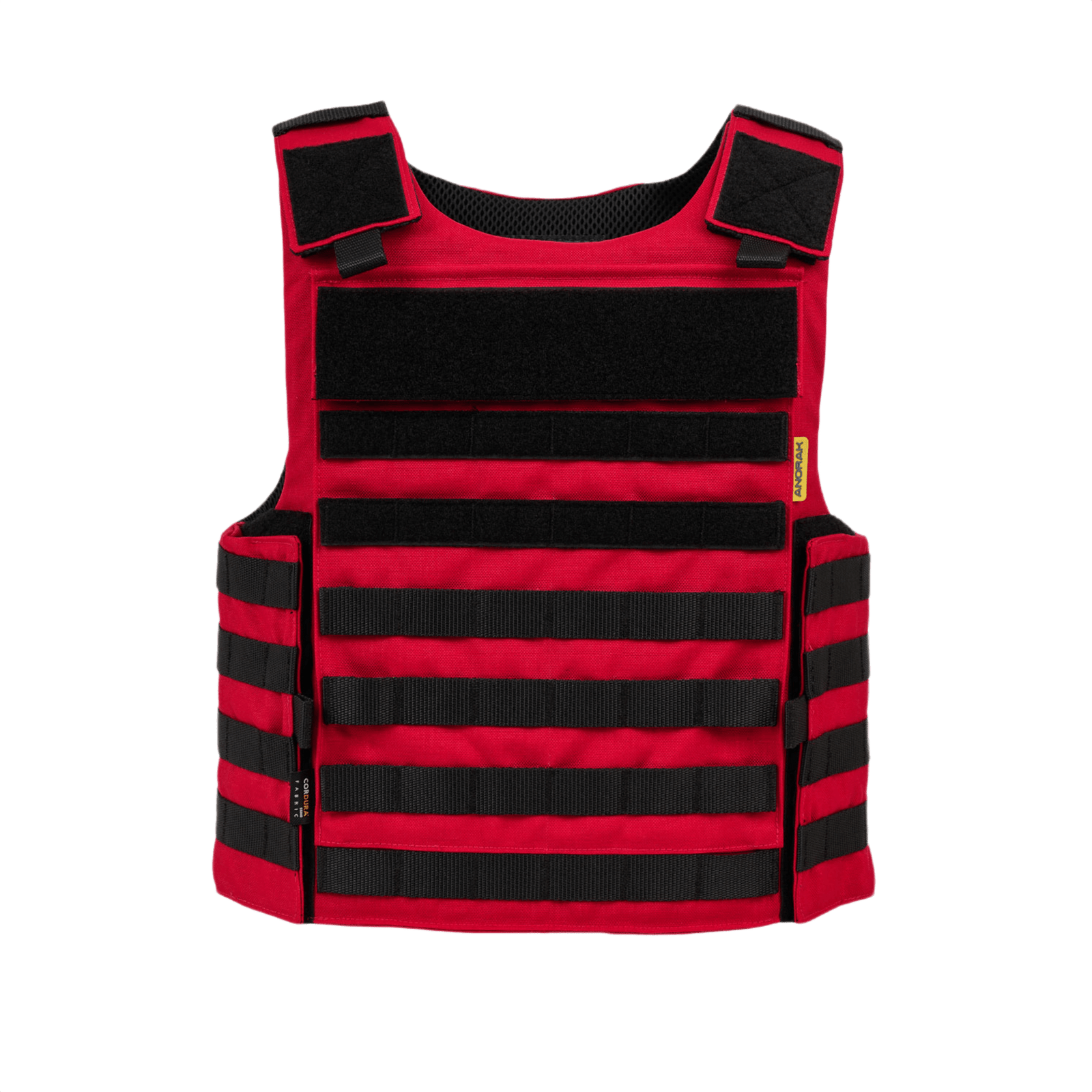 Anorak Rhodium® Instructor I Stik & Skudsikker Vest i rød med NIJ IIIA-beskyttelse mod knive og skarpe genstande