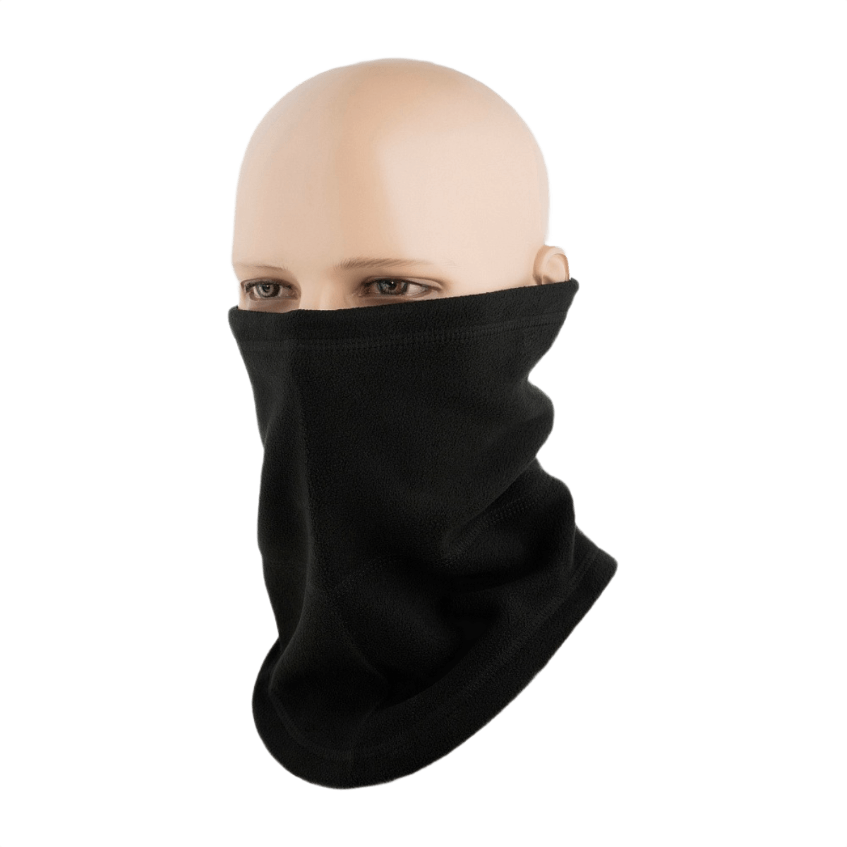 M-Tac Fleece Neck Gaiter (Tok Tube) på mannequinhoved, alsidig og multifunktionel for koldt vejr, lav vægt og slidstærk fleece 270 g/m².