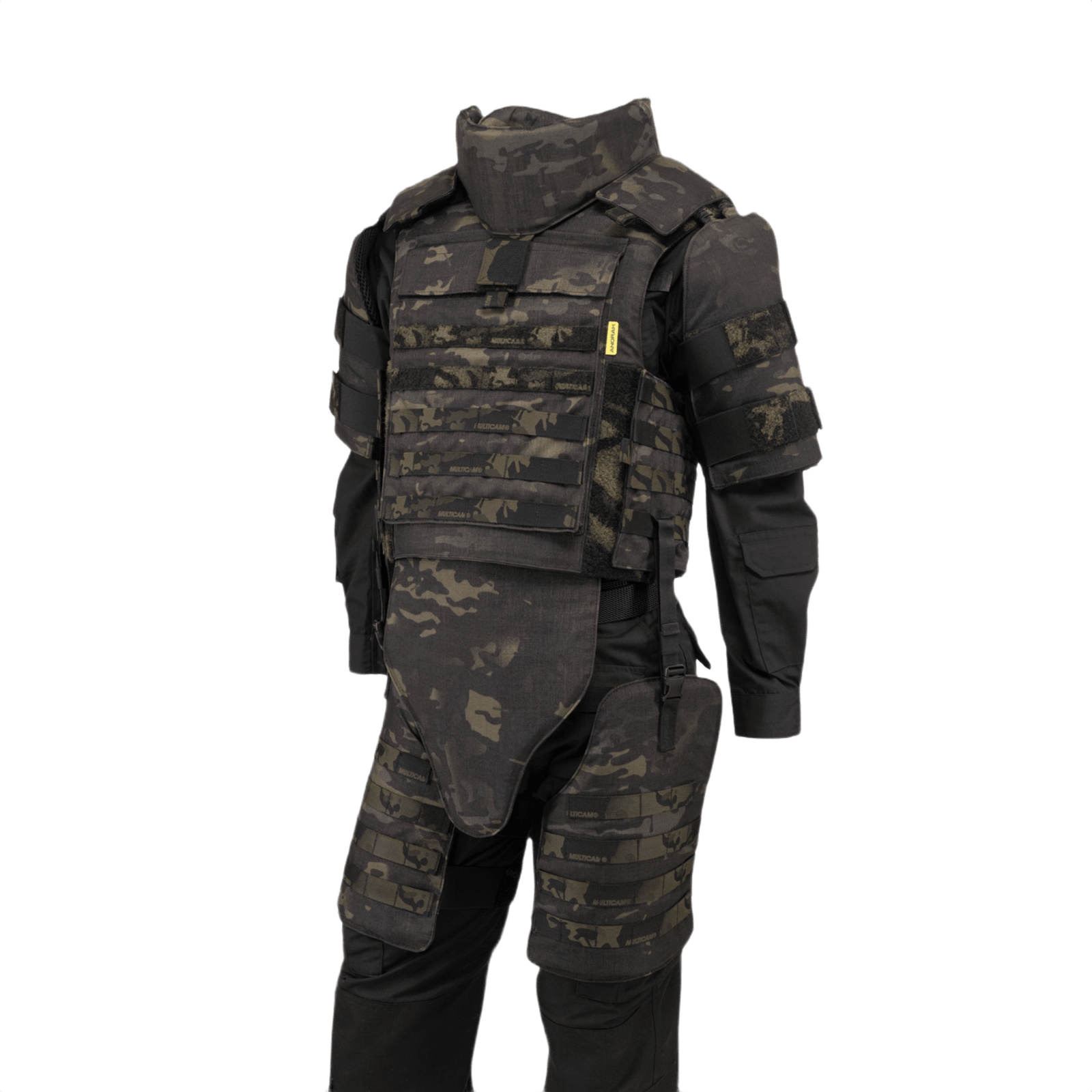 Anorak Titanium® Tactical II - full set MultiCam® softbody-vest med Level IIIA-beskyttelse. Robust design til specialstyrker.