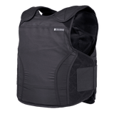 Xtreme stik og skudsikker vest med Twaron hybrid fiber set forfra i vinkel